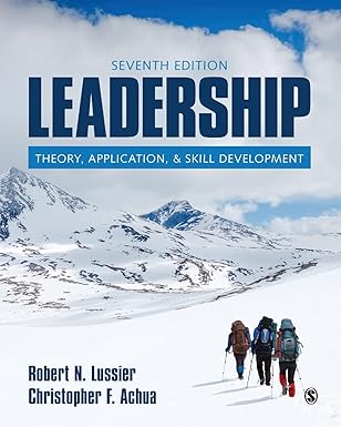 Leadership, Theory, Application & Skills Development